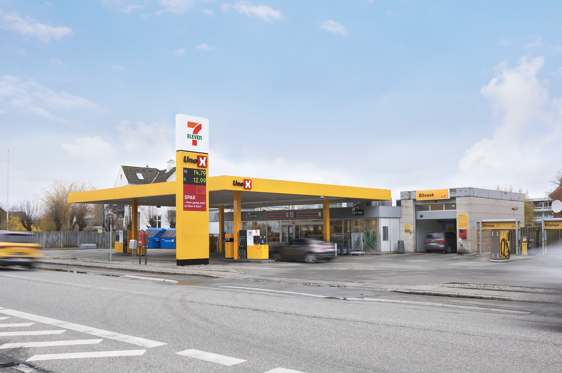 Uno-X og 7-Eleven fejrer naboskab i Dragør med tilbud på åbningsdag
