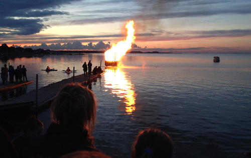 Sankt Hans i Dragør Kajak Klub